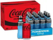 Brand New Bundle: Coca-Cola Zero Sugar 36pk & Powerade Mountain Blast 12pk AU
