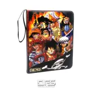 One Piece TCG Binder Premium leather LUFFY LAW KID grid cards 600-700