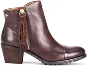 [Pikolinos] Womens Bootie Andorra 913 9553 Olmo Brown Leather Boots 37 EU
