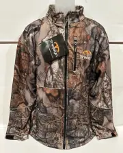 Treezyn Late Seezyn Camo Jacket Soft Shell Hunting Men’s Size L Outdoors NWT