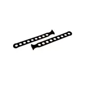 Kolpin Rubber Straps For Utv Gun Rack Pair - Black #kp70732