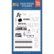 Echo Park Stamps Off To School - Learning Zone