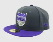 Mens New Era NBA Sacramento Kings 5950 2Tone 59FIFTY Fitted 7 1/2 Cap (GG)