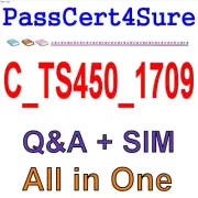 Best Exam Practice Material C_TS450_1709 Exam Q&A+SIM