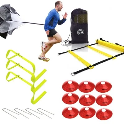Speed Agility Training Equipment Set Sports Football Athlete Pack Fitness Health