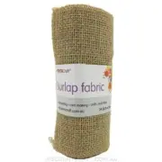 Burlap Fabric Roll 14.5cm x 3m