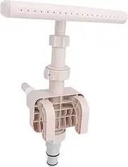 YUEHISY Pool Fountain, 360 Adjustable PVC Pool Sprinkler for Above Ground with Spray Waterfall, High Efficiency Cooling and Relaxation