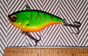 #E KOPY similar to a Yo-Zuri 3DB Vibe Sinking GRA FIRETIGER Color 2-1/2-In. 3 gr