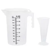 2 Pcs Pp Cup Collapsible Measuring Baking Cups Graduated Travel