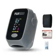 Pulse Oximeter, Medical Device Certification, Oxygen Concentration Meter, Silver