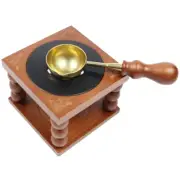 Vintage Wax Seal Stove Little Spoon Wax Beads Sticks Melting Tools