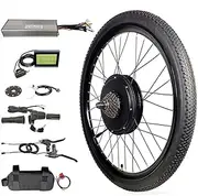 electric bike conversion kit 24V 500W 26" 27.5" 29" Front Or Rear Wheel Electric Bike Conversion Kit, Electric Bicycle Motor Conversion Kit, Dual Mode Controller E-bike Cycling Hub Conversion Kit(29"F