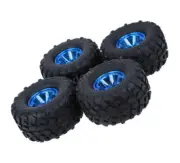 Rc 1/10 Monster Truck Wheels Tires Set for Kyosho Losi Hpi Thunder Tiger Losi