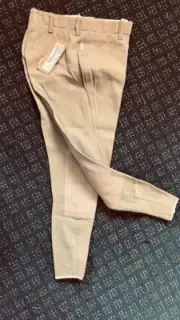 BREECHES Size 14 YOUTH Beige* NEW Side zip Colt Cromwell