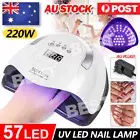 SUN X7 MAX 220W Nail Lamp UV LED Light Professional Nail Polish Dryer Machine