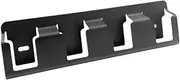Generic 4 Slots Battery Holder Organizer Easy to Install Sturdy Multifunction Tools Storage Rack Bracket for Displaying Work Truck