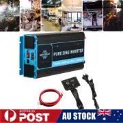 12V DC 2000W 4000W Pure Sine Wave Inverter W/ UPS Function 240V AC 50HZ Hot AU*