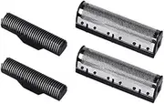Anlayliay 1Set Clipper Blade for Km-1102 Clipper Electric Shaver Parts Net Silver
