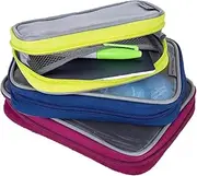 Set of 3 Packing Squares Cool Tones, Bright, One Size, Travelon Set of 3 Packing Squares Cool Tones