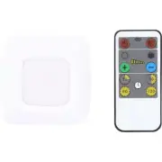 Westek Manual Battery Powered Puck Light LED Remote Control Light 2-Pack