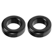 2Pcs Toroid Core,Ferrite Chokes Ring (Black,33.7x19.3x11.3mm)