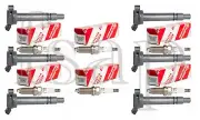 6 Ignition Coil + 6 Genuine Denso Toyota Spark Plug LS460 LS600h RC300 RC350