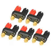 5 Pcs Audio Speaker Terminal Connectors Dual 4mm Banana Jack Outlet