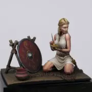 1/24 RESIN FIGURE Model Kit Sexy Beauty Girl Unassembled Unpainted Toy NEW