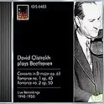 DAVID OISTRAKH PLAYS BEETHOVEN / DAVID OISTRAKH, PIANO (1948-1950)