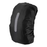 55-65L Waterproof Backpack Rain Cover Non-Slip Backpack Cover L Black