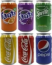 JMCo 6 x Soda Can Safe Stash Hidden Compartment Diversion Safe Stealth Storage Container