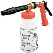 Gilmour 875144-1001 Foamaster Cleaning Sprayer Nozzle, 1-12 oz, Red