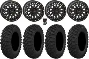 System 3 SB-6 15" Wheels Bk (6+1) 32" Crawler XP Tires Can-Am Defender