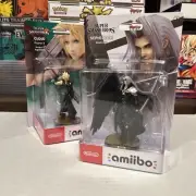Nintendo Switch Super Smash Bros Ultimate Sephiroth & Cloud Final Fantasy Amiibo
