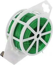 Kisangel 200m Garden Plant Tie Reusable Floral Wire Tie for Climbing Vines Fruits Strong Gardening Straps