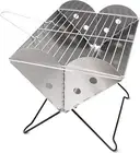 Portable Stainless Steel BBQ Grill Rack Foldable Camping Fire Pit Stove