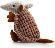 Hollypet Dog Toys-Squeaky Dog Toys-Large Dog Toys-Plush Dog Toys-Big Dog Toys-Stuffed Dog Toys-Durable Dog Toys-Puppy Chew Toys-Dog Chew Toys for Small, Medium, Large Dogs, Brown