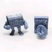 2pc 3d Printed D&D Mimic Monster Chests | RPG • Warhammer • Tabletop Gaming