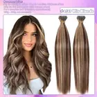 Thick Russian Nano Ring Loop Micro Bead Tip Human Remy Hair Extensions 150G 200G