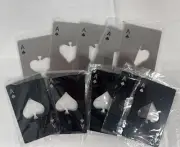 10 Pcs Ace of Spades Bottle Openers, Poker Card Bottle Openers, Credit Card Size