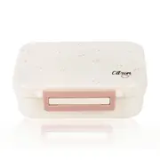 Absolut Tritan Snack box with 3 Compartments - Unicorn
