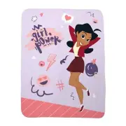 Disney’s The Proud Family ‘Girl Vibes’ Plush Blanket 46” x 60” NEW Fast Shipping