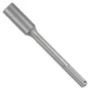 SDS-Max 18mm Diameter Shank Ground Rod Driver for 5/8 Inch and 3/4 Inch Ground Rods, Work with SDS M Silver Gray