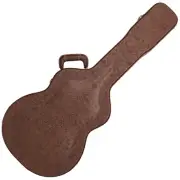 New Timberidge Deluxe Shaped 12 String Small Body Folk Acoustic Guitar Hard Case