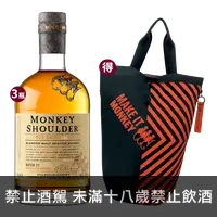 在飛比找買酒網優惠-三隻猴子100%麥芽威士忌 || Monkey Should
