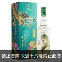 在飛比找酒酒酒全台最大詢價網優惠-(限量品)金門高粱 燦耀金春金箔酒(金龍版) 750ml