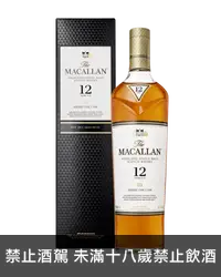 在飛比找加佳酒優惠-麥卡倫12年雪莉桶單一麥芽威士忌700ml Macallan