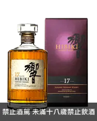 在飛比找加佳酒優惠-響17年日本調和威士忌 Hibiki 17 Years Ja