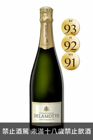 黛拉夢無年份白中白香檳 Champagne Delamotte Blanc de Blancs NV