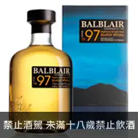 在飛比找品酒網優惠-蘇格蘭 巴布萊爾1997 單一純麥威士忌 700ml Bal